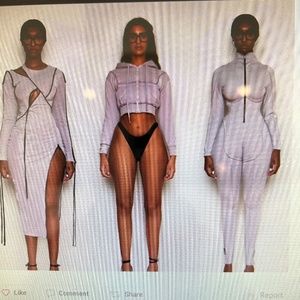 BBXBrand Canyon Grey Jumpsuit size UK 10/US 6